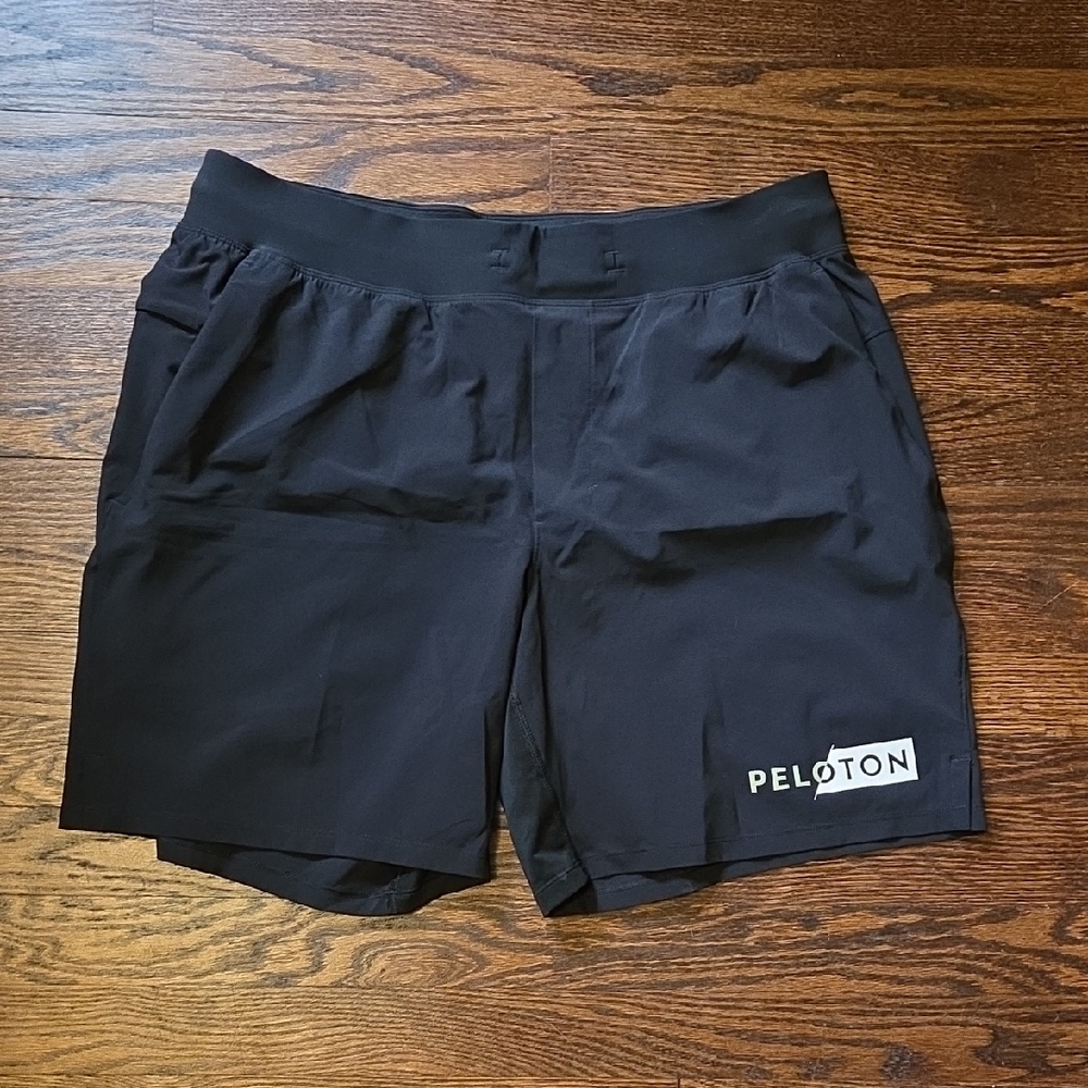 Lululemon Peloton Men's Athletic Black Shorts